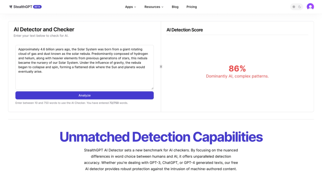 AI Checker StealthGPT