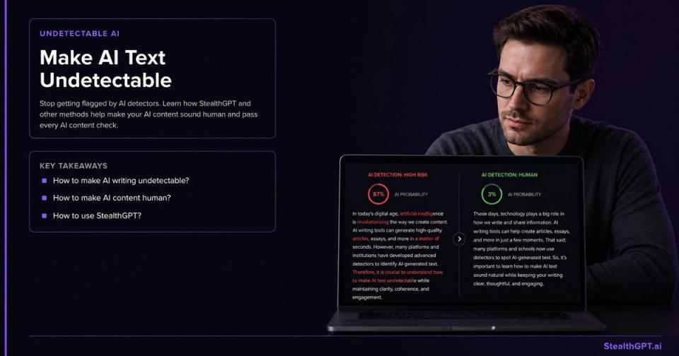 How to make AI text undetectable - StealthGPT guide to humanizing AI content in 2026