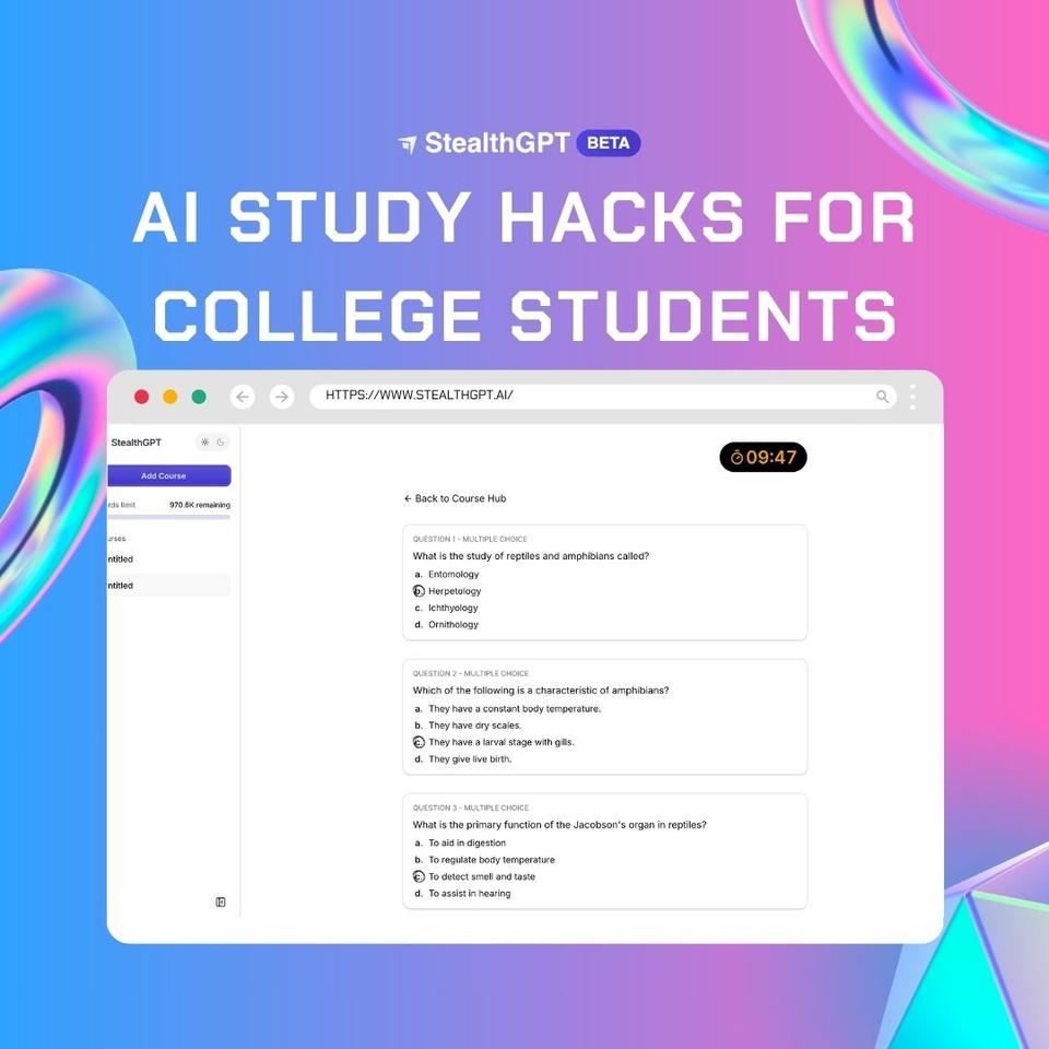 AI Study Hacks For College Students