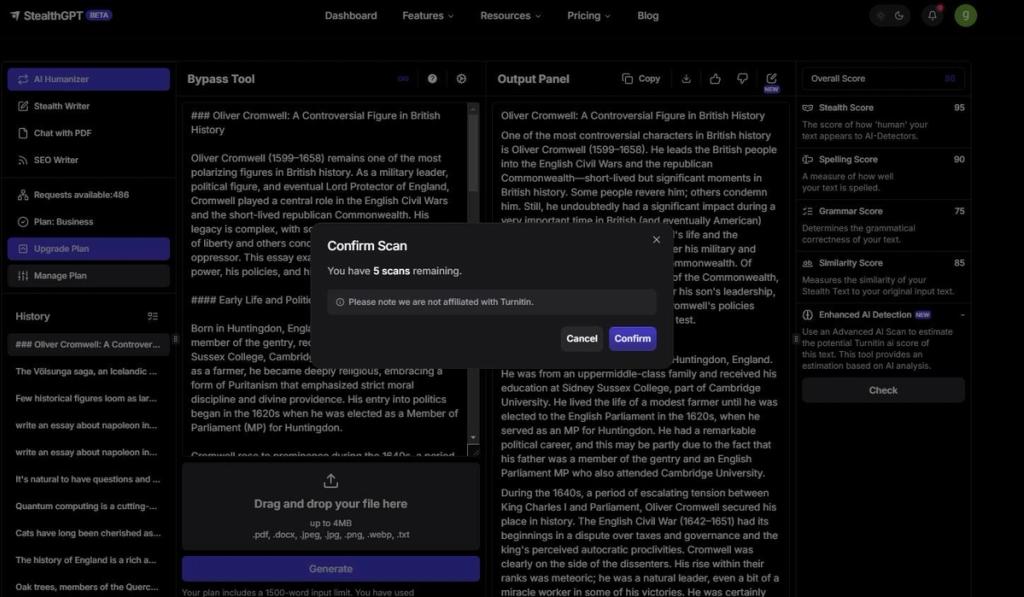 Enhanced AI Detection StealthGPT
