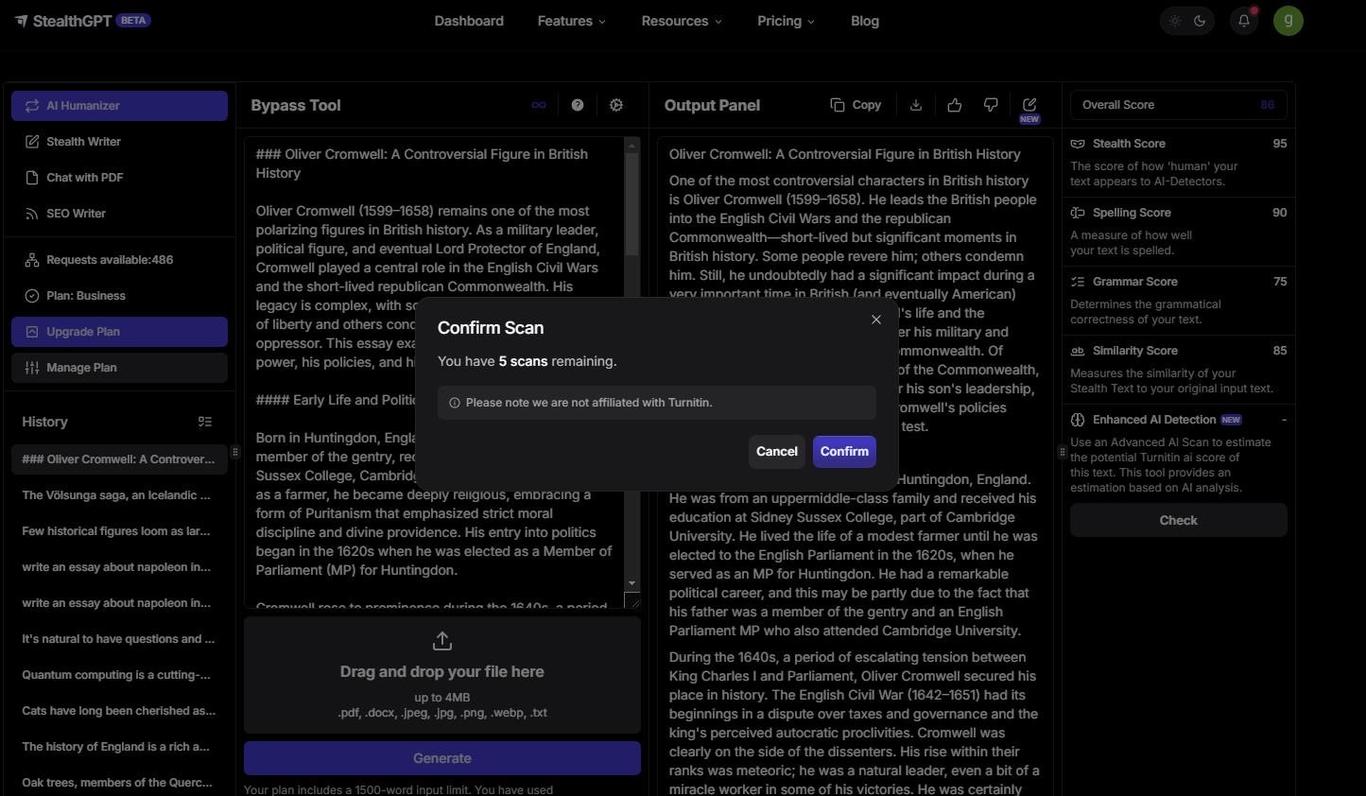 Free Turnitin AI Checker