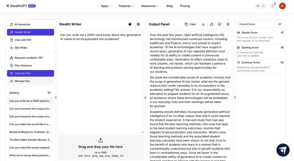 How To Use AI To Write An Essay Stealth Writer StealthGPT