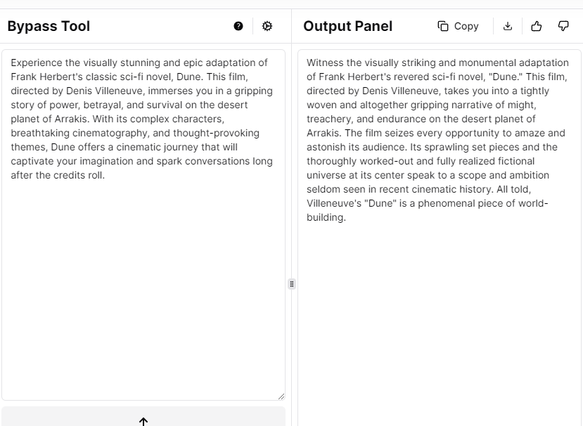 Undetectable Dune Prompt For Personalization StealthGPT