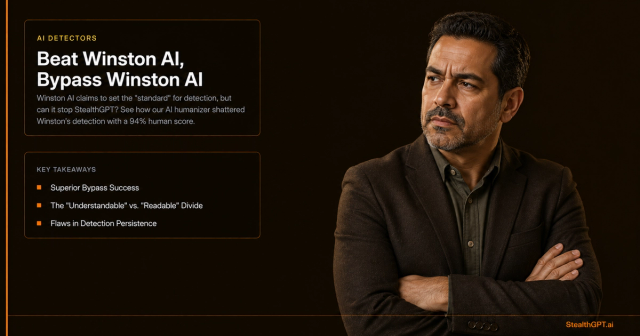 How to beat Winston AI detector — StealthGPT guide to bypassing Winston AI in 2026