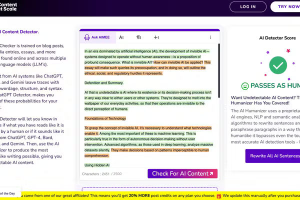 StealthGPT Vs Content At Scale StealthGPT
