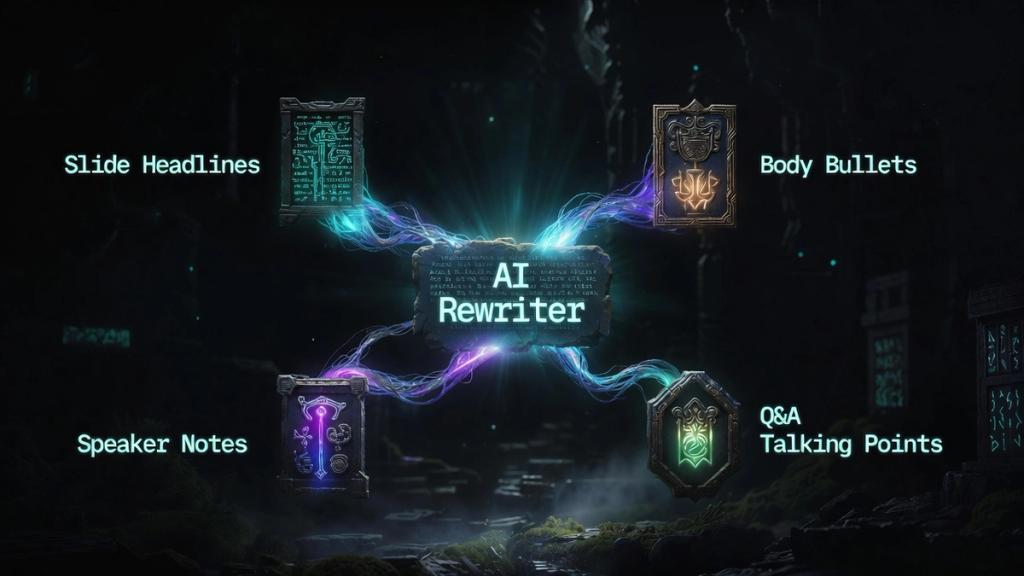 Rewriter Diagram Components