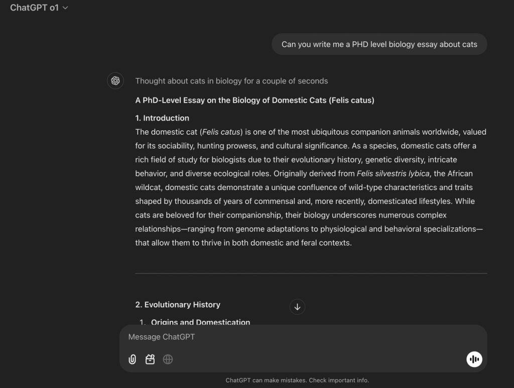 O1 Essay StealthGPT