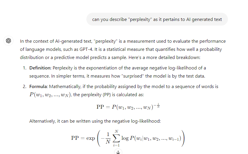 Perplexity And Burstiness ChatGPT Perplexity Definition StealthGPT