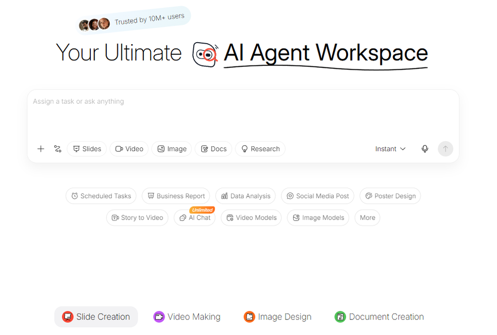 Hix AI Homepage