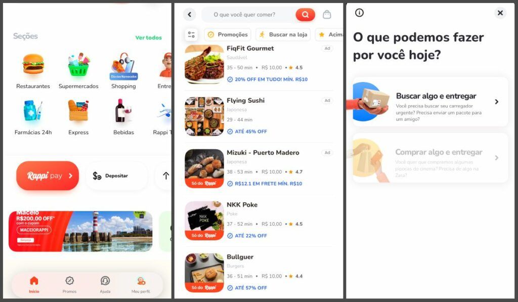 delivery e entregas Rappi