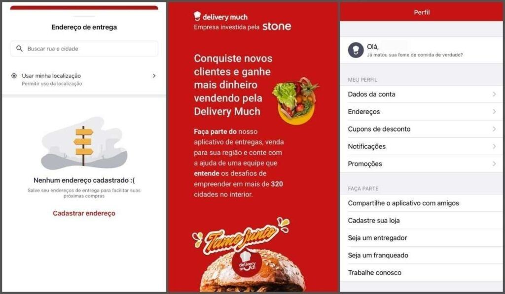 app de delivery Delivery Much