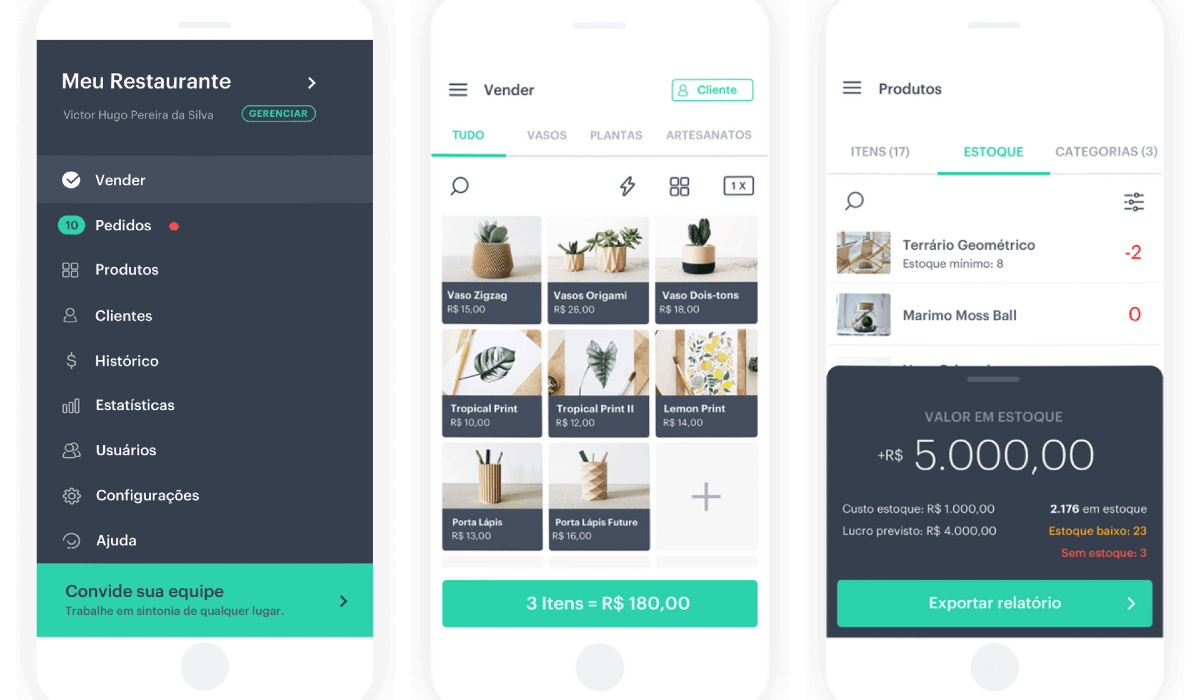 app de PDV kyte