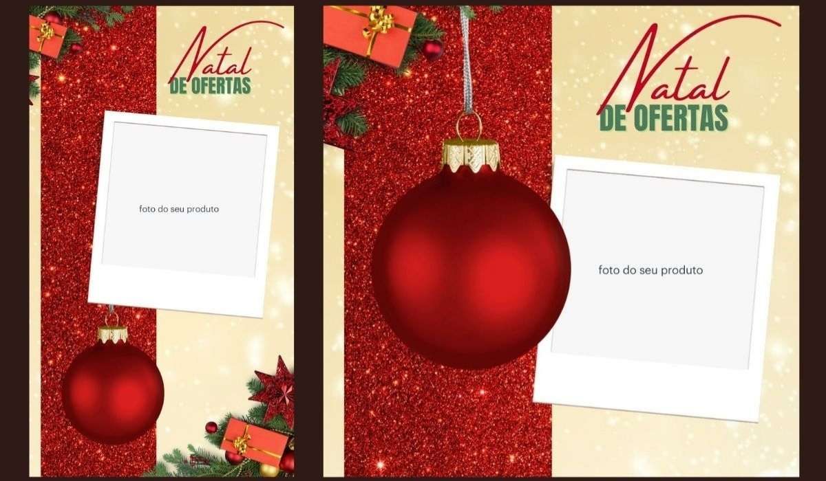 templates Natal de ofertas