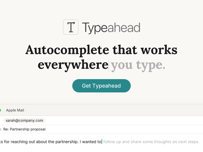 Typeahead cover image