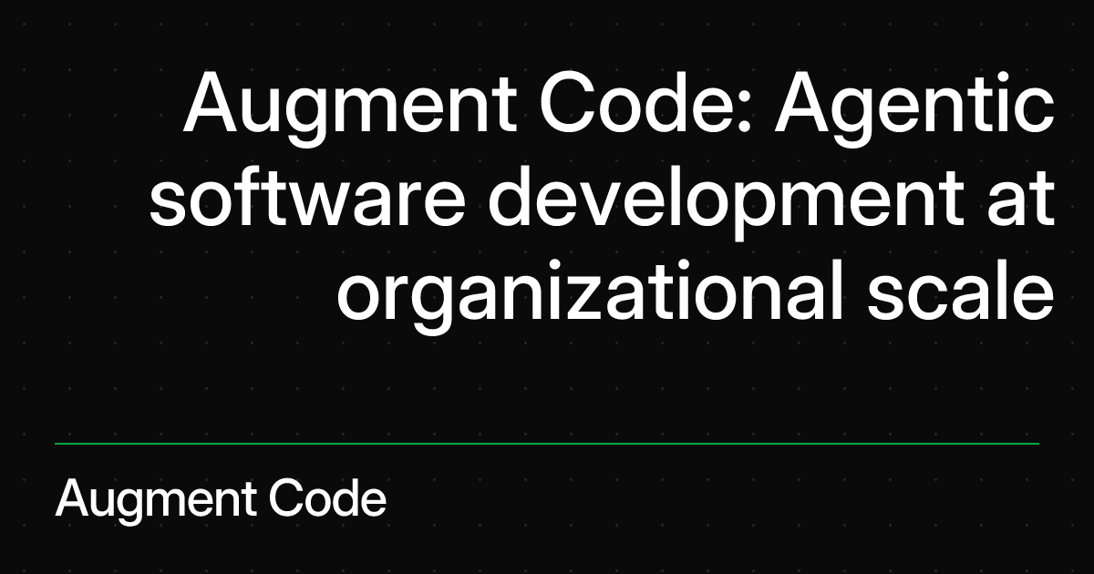 Augment Code cover image