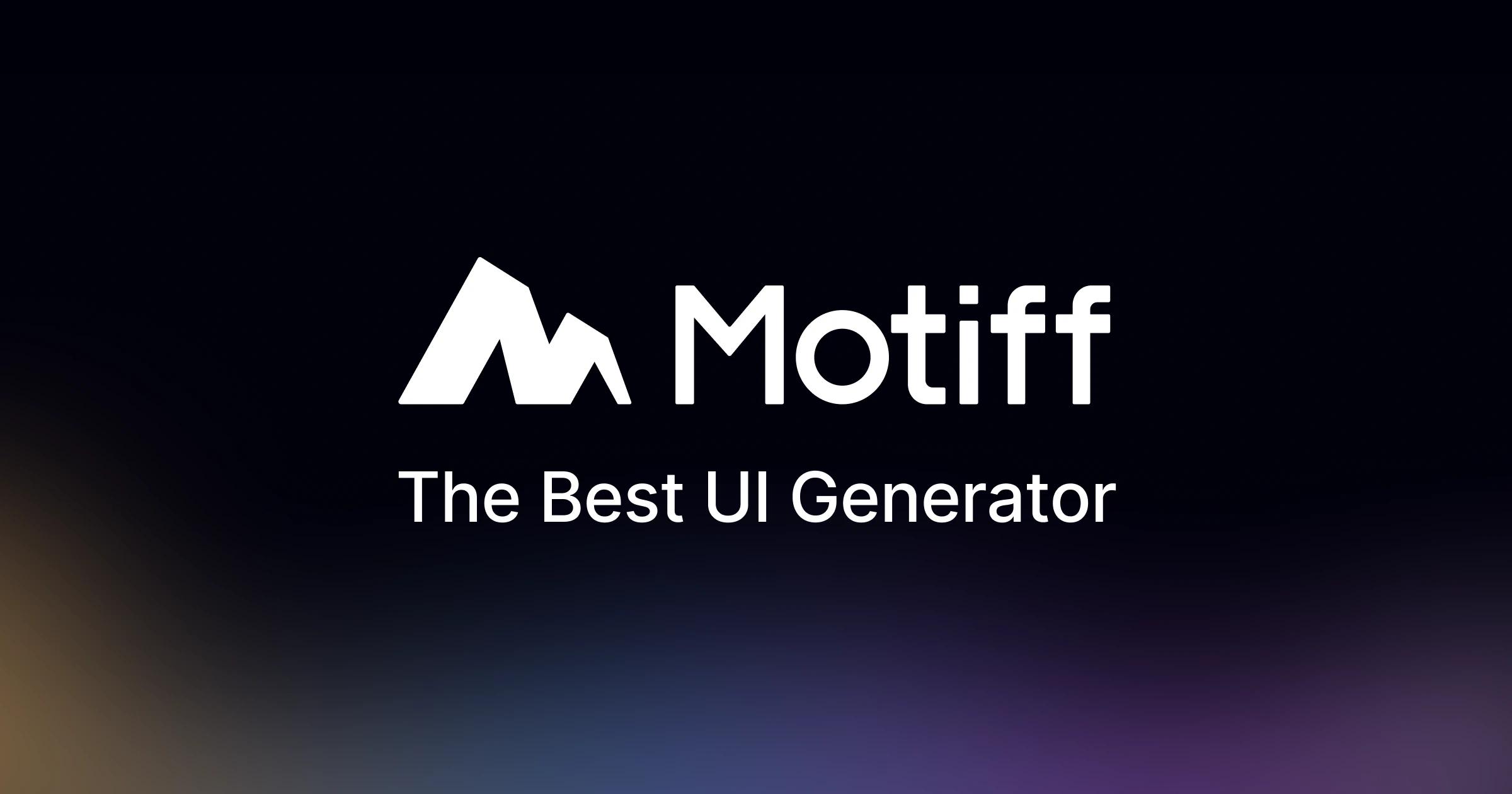 Motiff cover image