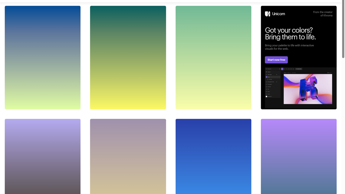 Khroma Review: Fifty Likes, Forty-Eight Seconds, Limitless Free Palettes (4/5)