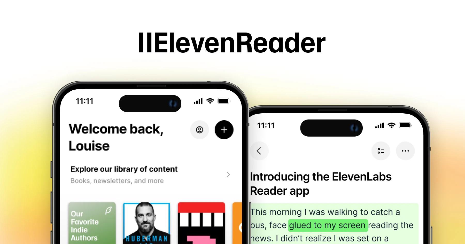 ElevenReader cover image