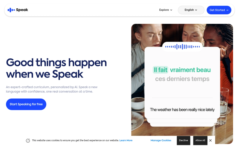 Speak cover image