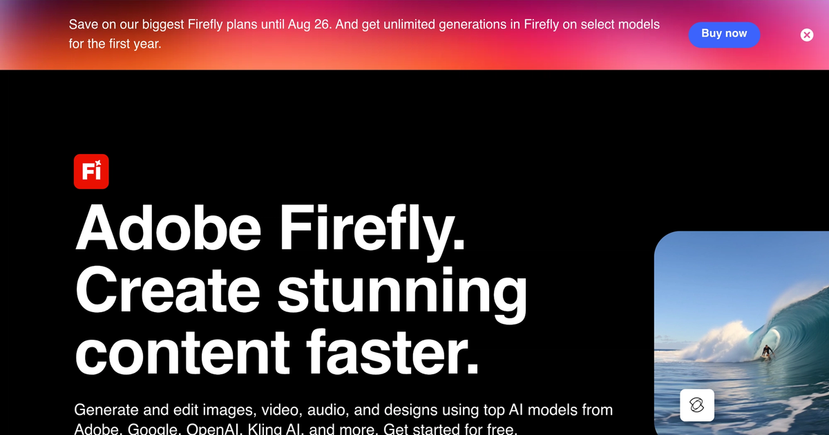 Adobe Firefly