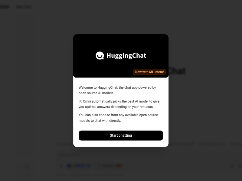 HuggingChat cover image