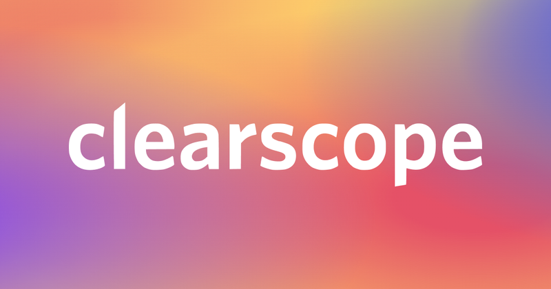 Clearscope cover image