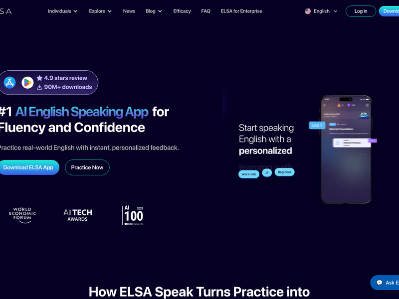 ELSA Speak cover image