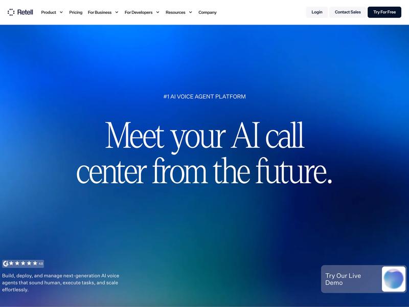 Retell AI cover image