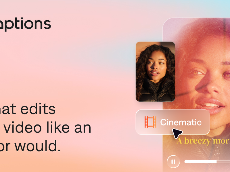 Captions cover image