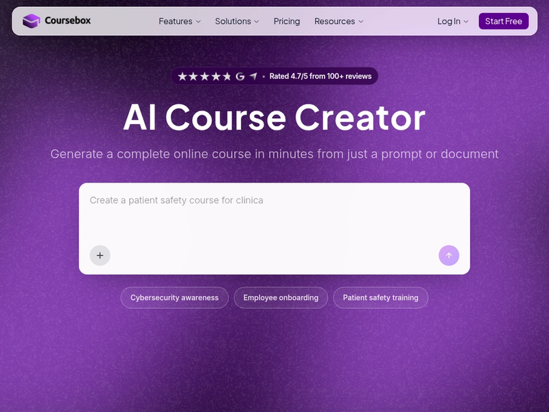 Coursebox cover image