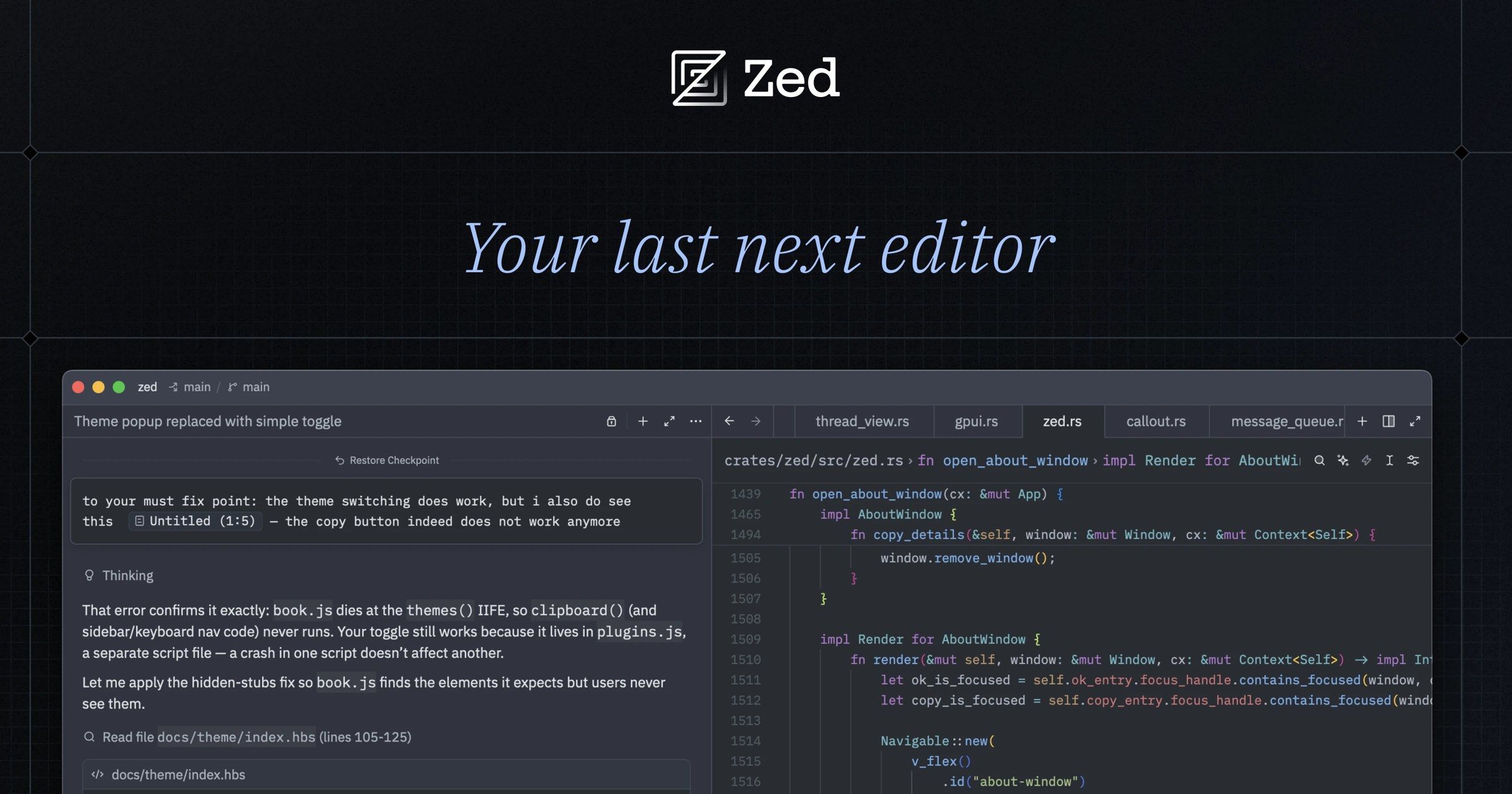 Zed cover image