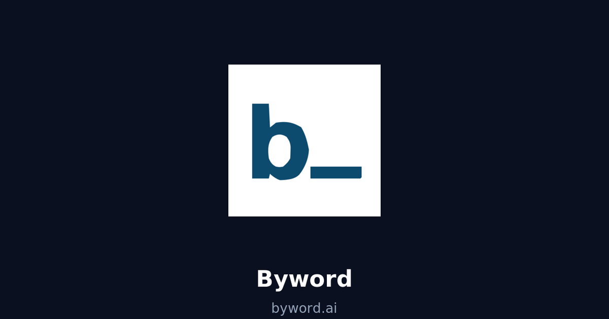 Byword