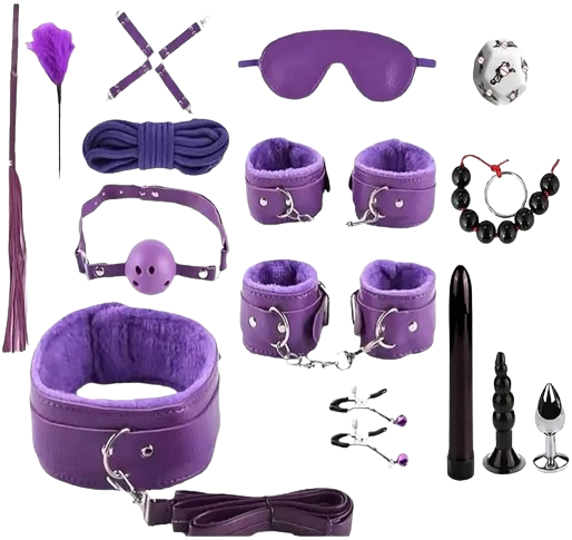 Beginners bondage set claret 