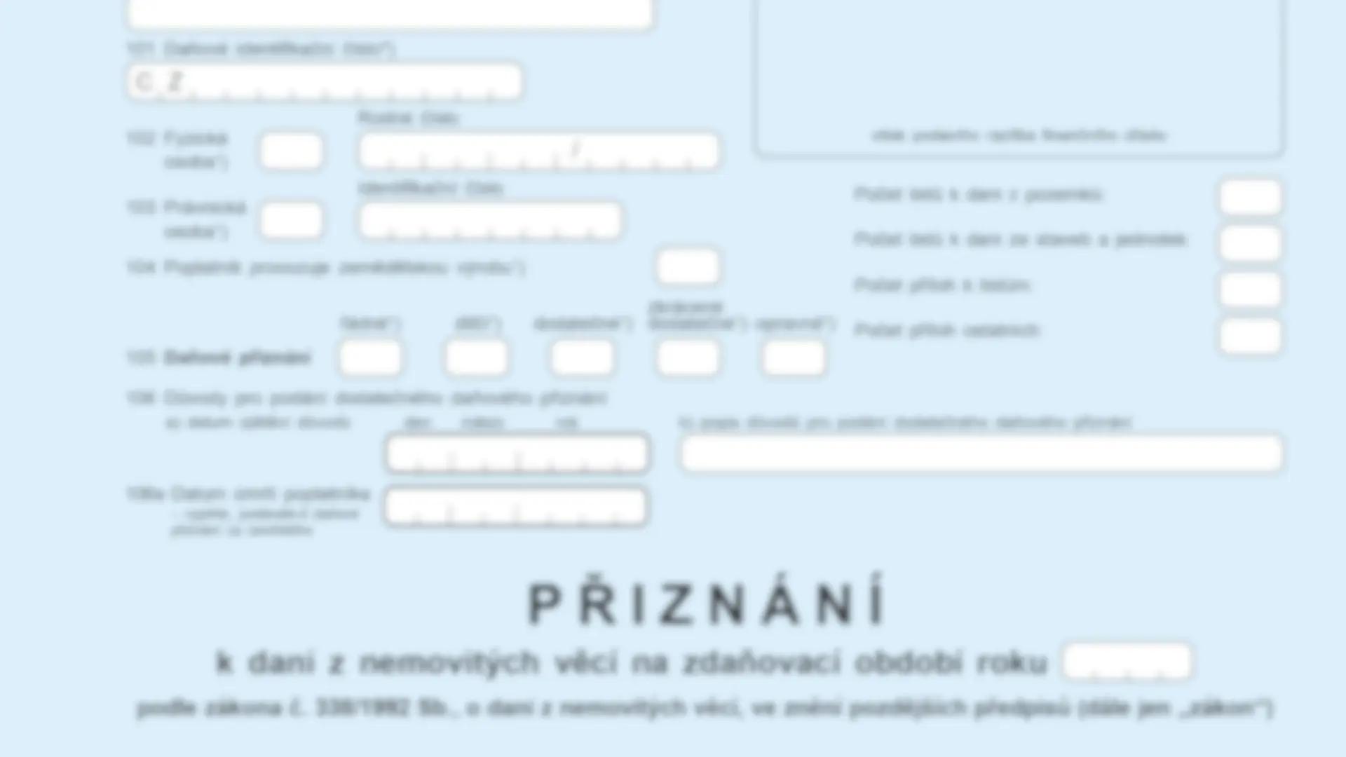 Prague & Czech Property Taxes: 2025 Guide