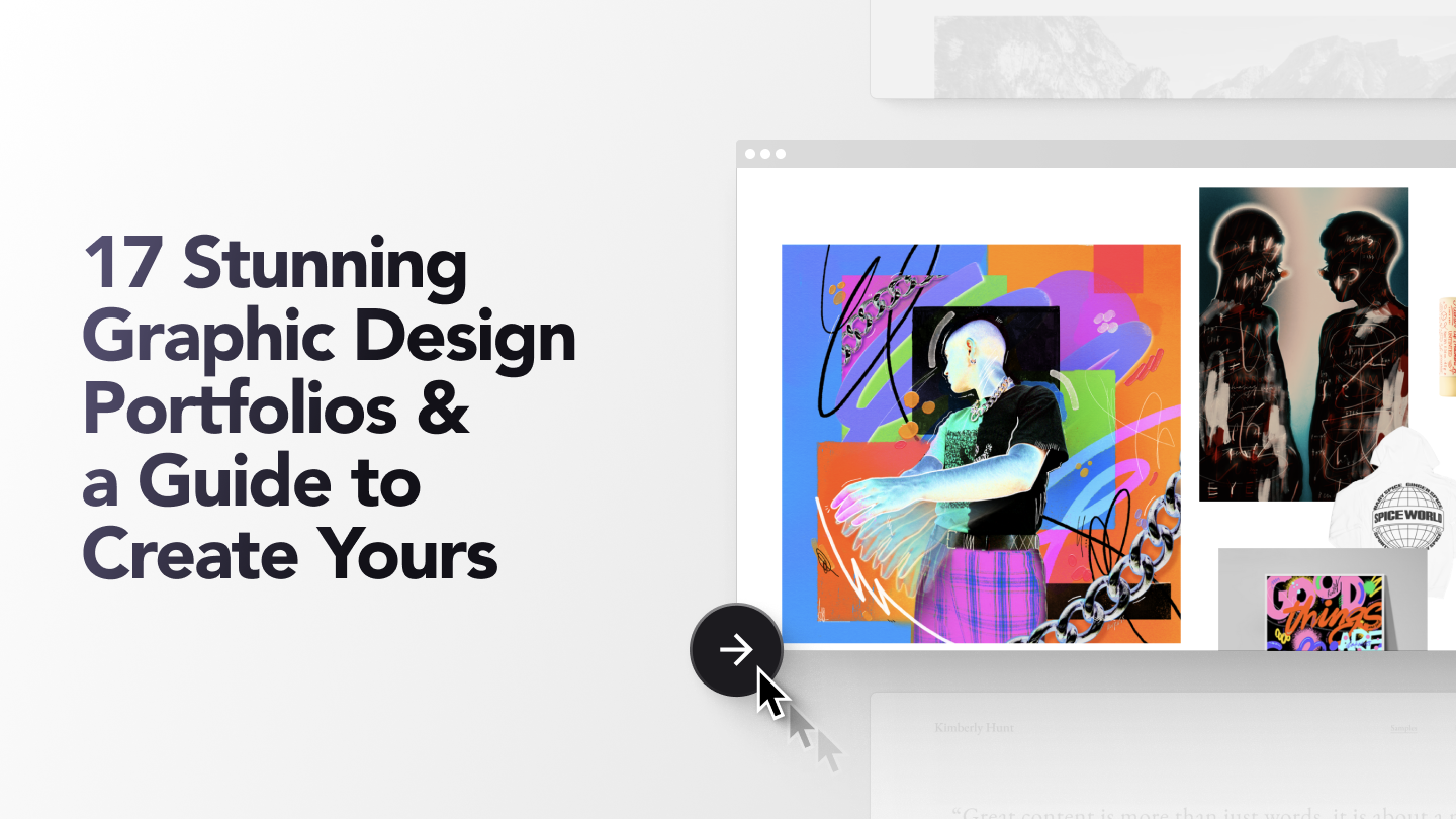 17 Stunning Graphic Design Portfolios & a Guide to Create Yours