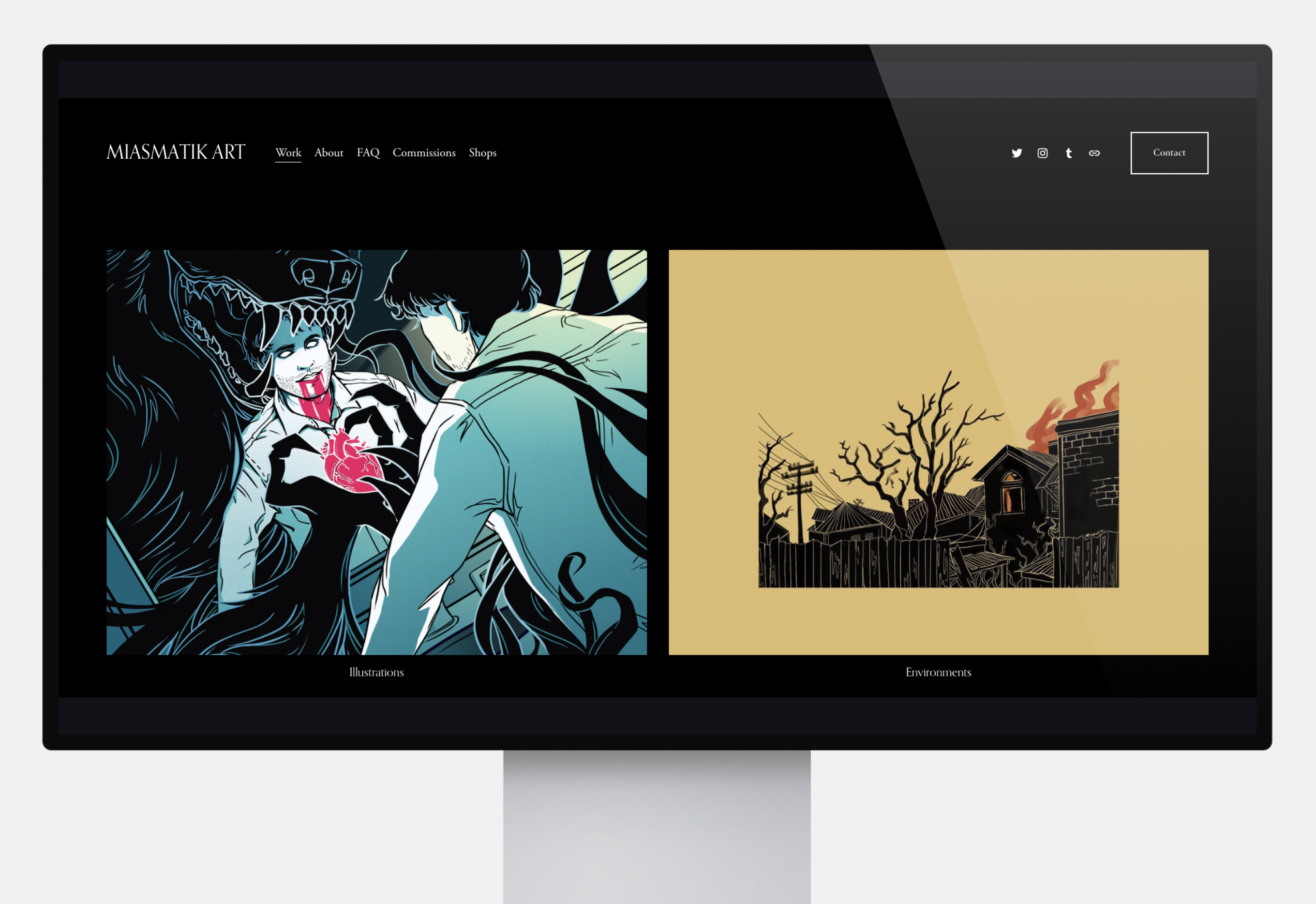 11 Outstanding Examples for Creating a Digital Art Portfolio