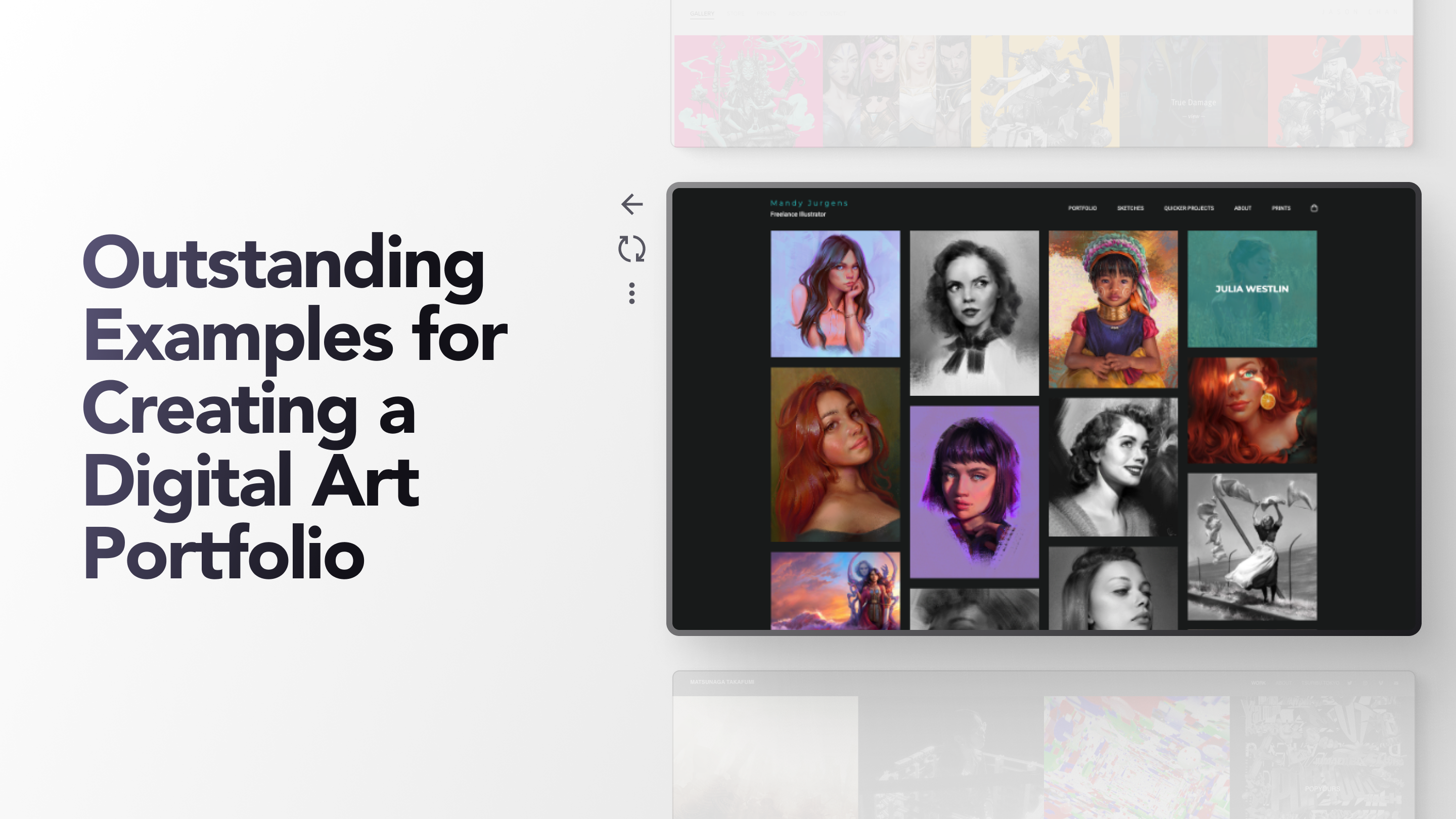 11 Outstanding Examples for Creating a Digital Art Portfolio