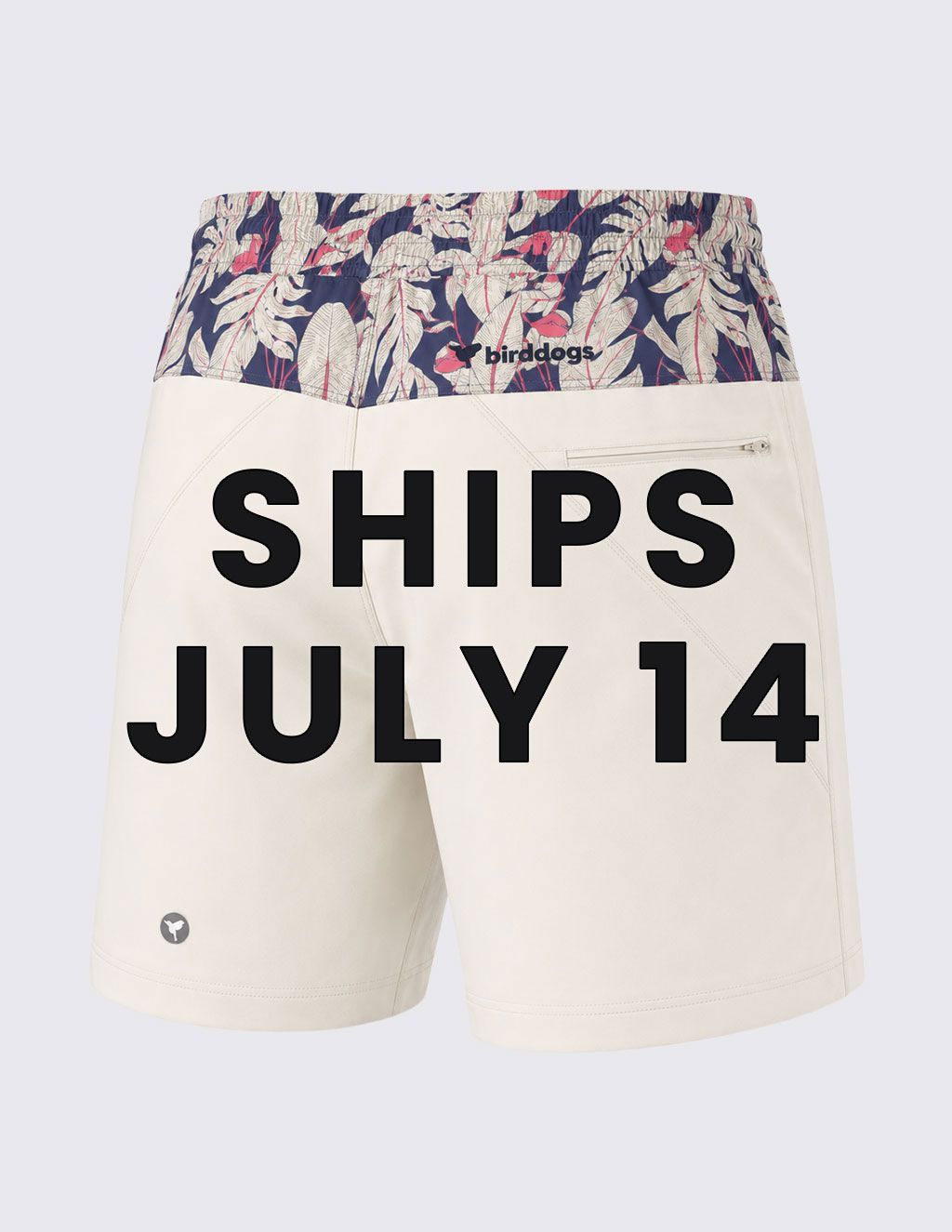 PREORDER SHIPS 7/14 - 3 in 1 Khaki Shorts - Dublin Stone & Royal