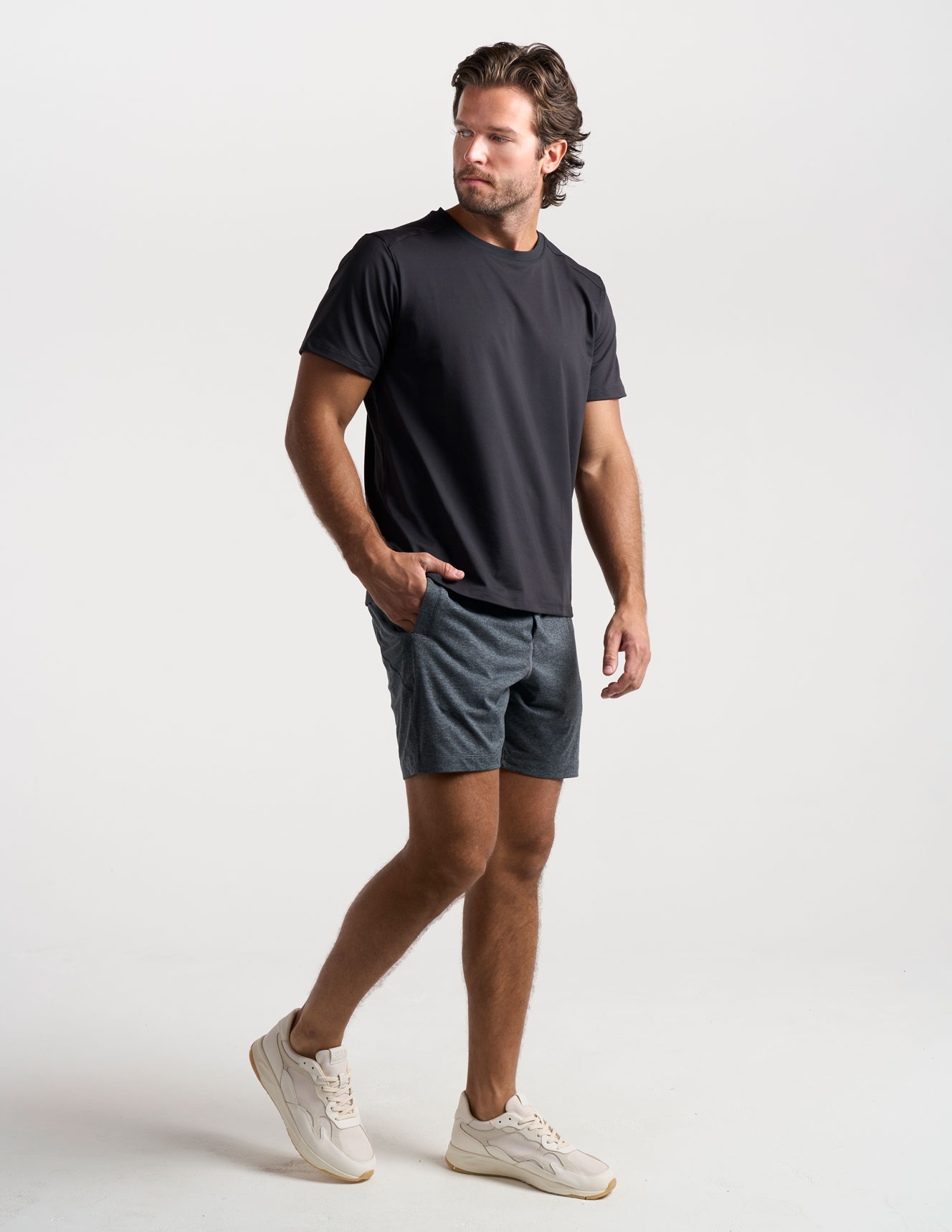 Lounge Shorts - Charcoal Heather