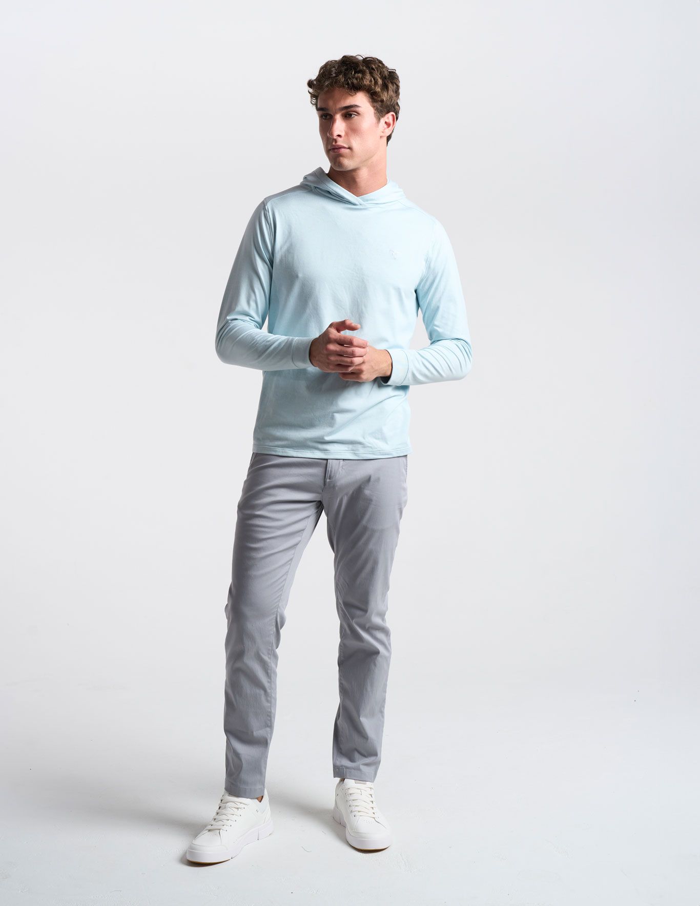 SuperSoft Hoodie - Light Blue Heather
