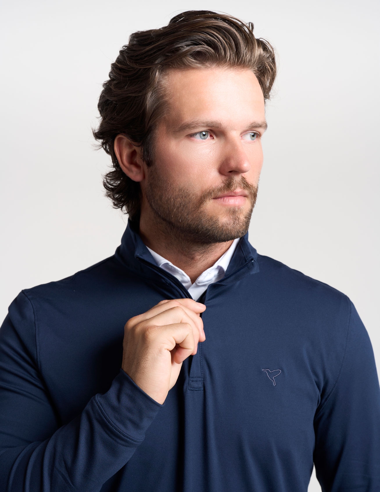 Quarter Zip - Midnight Navy