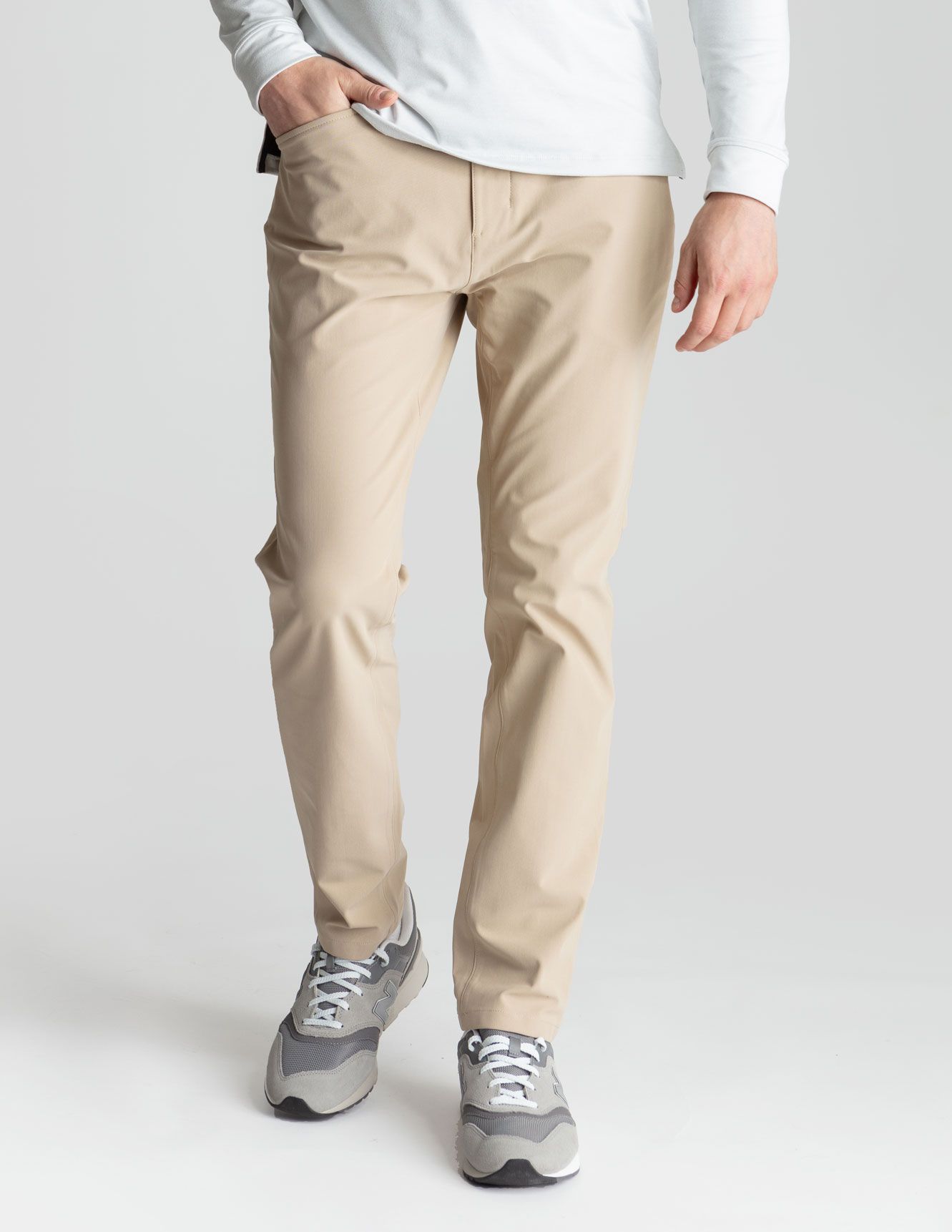 5-Pocket Tech Pants - Khaki | birddogs