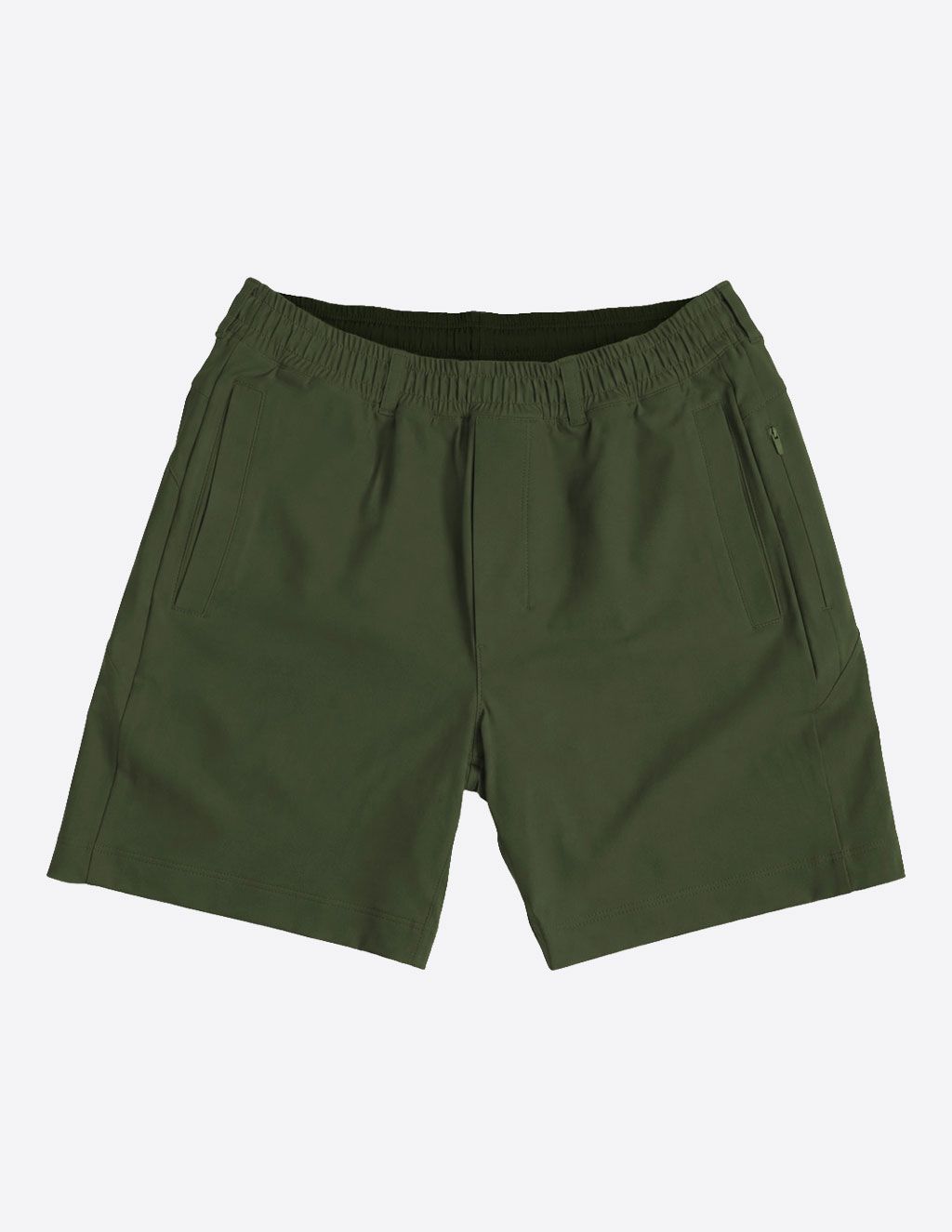 3 in 1 Khaki Shorts - Forrest Green (The Forrest Pumps)