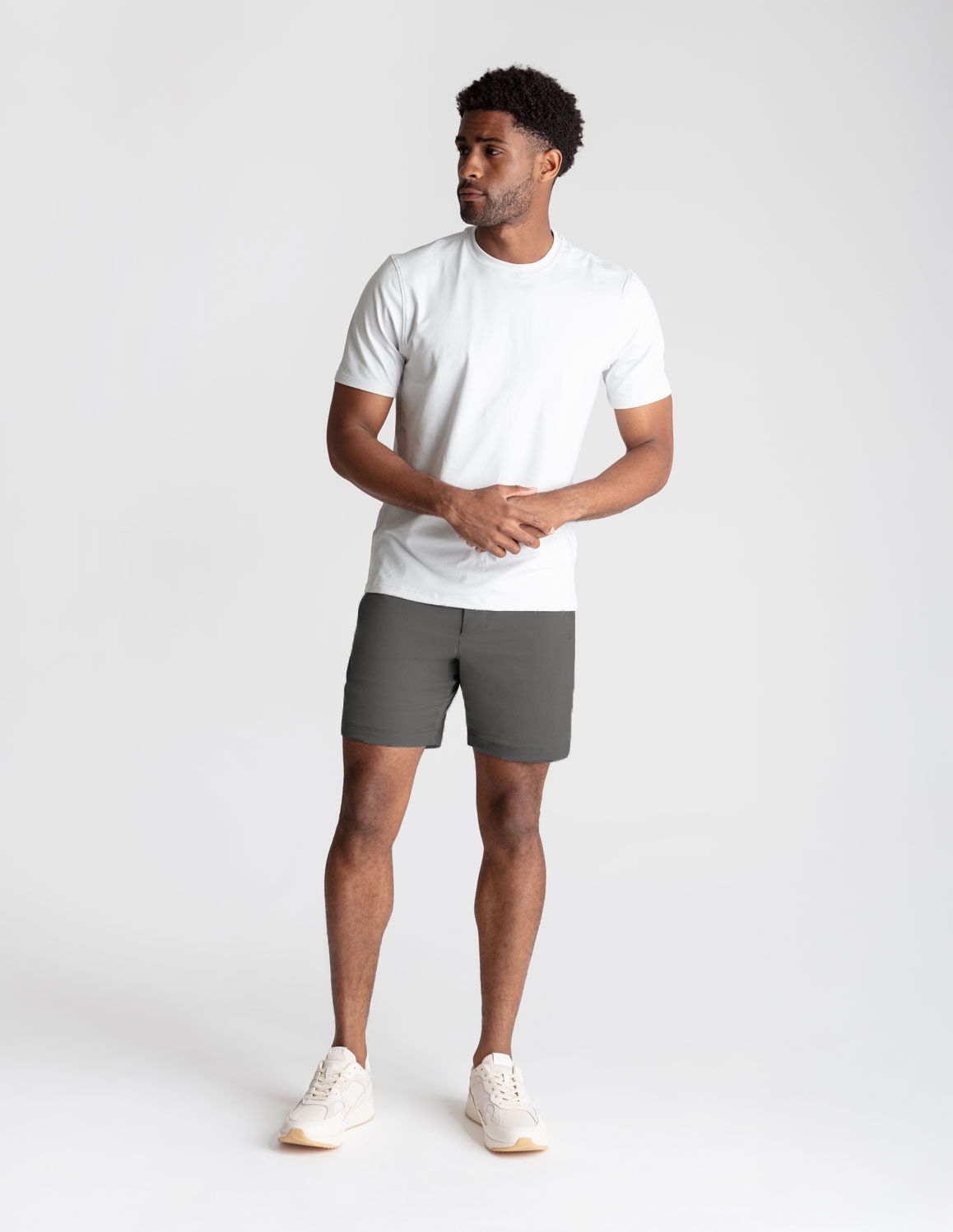 Khaki Shorts - Dark Gray