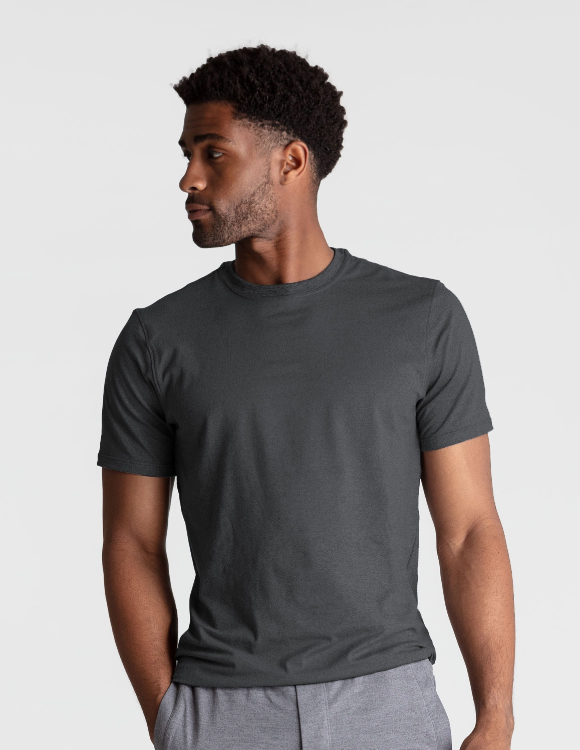 Supersoft Tee - Charcoal Heather