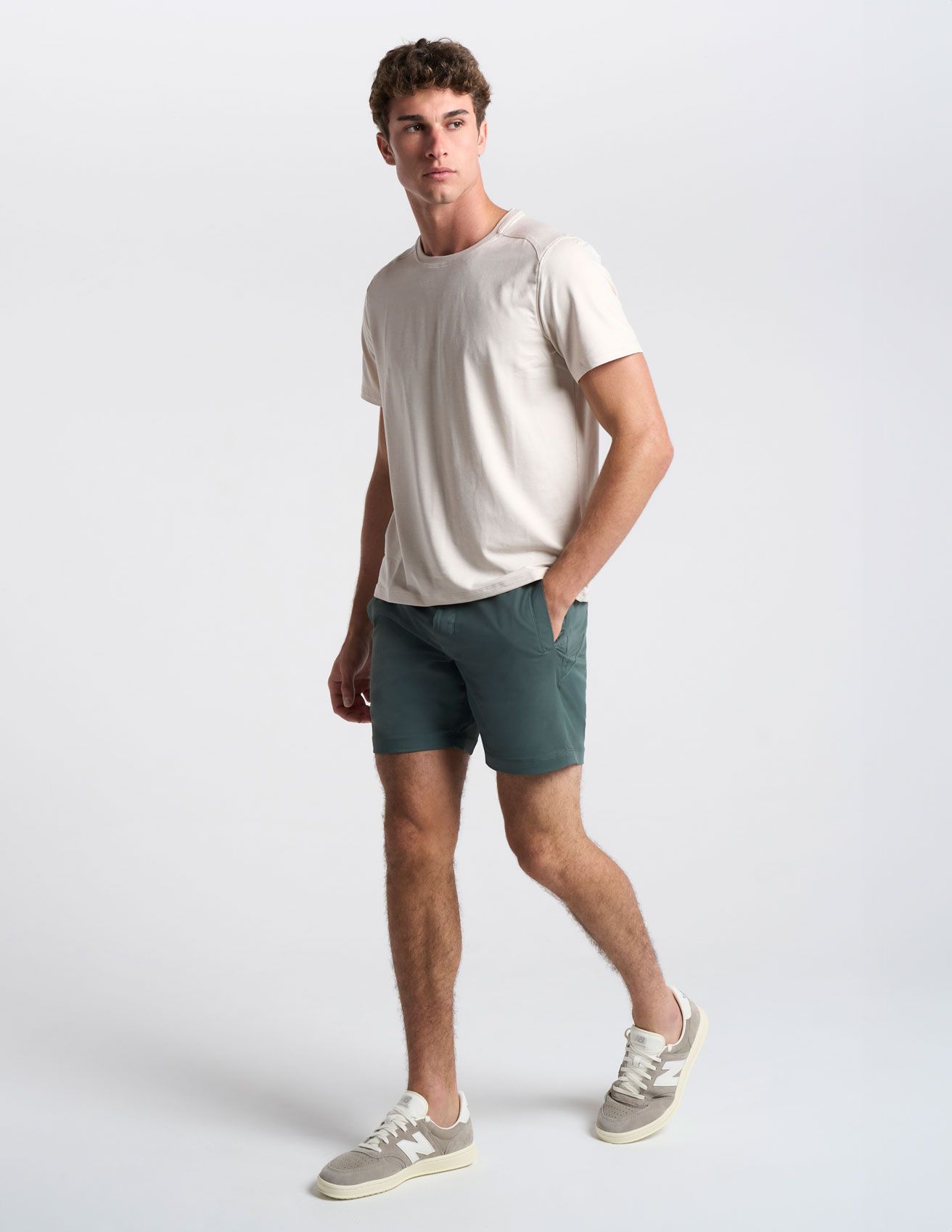 Khaki Shorts - Forest Green