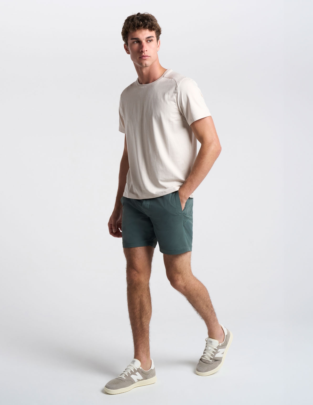 Khaki Shorts - Forest Green