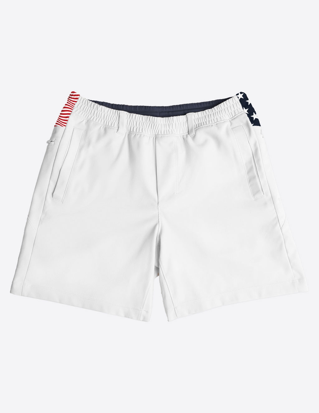 3 in 1 Khaki Shorts - White & Full Glory (The No Metric Systems)