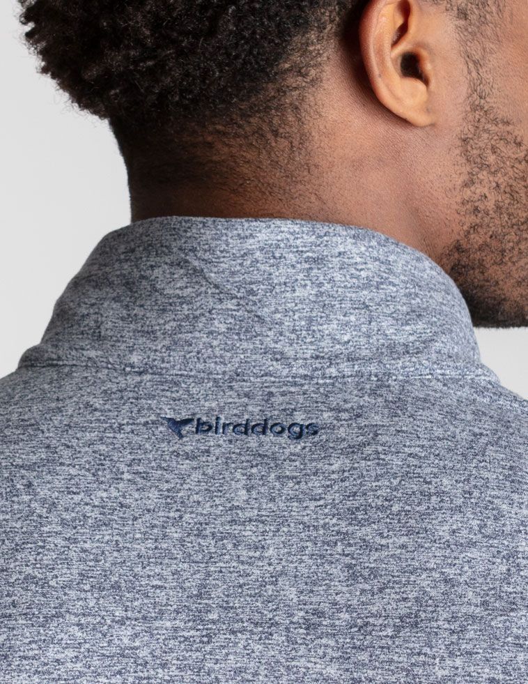 Quarter Zip - Navy Heather