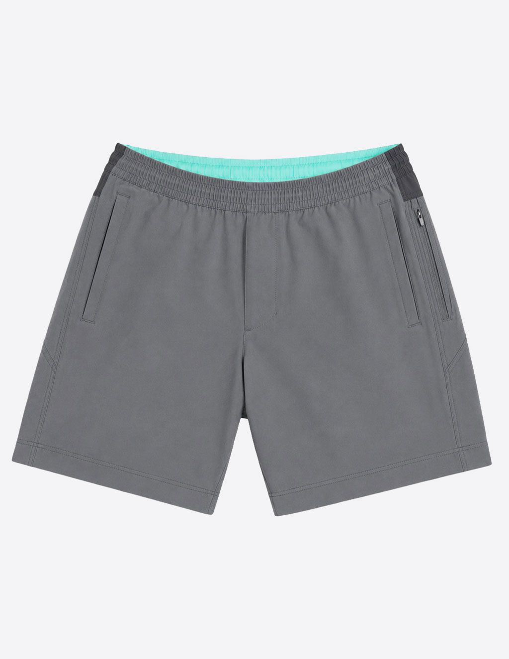 Original Gym Shorts - Gray & Dark Gray (The Tightwads)